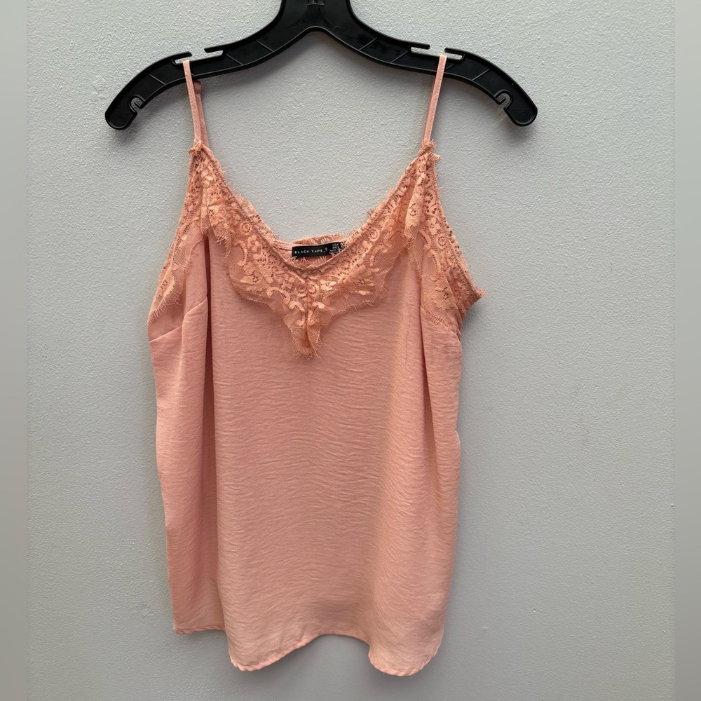 Blush Pink Lace Camisole by Black Tape